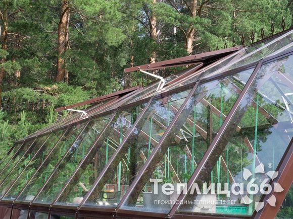 Теплица Рада Исеть под стекло, ширина 3 метра (Калькулятор)